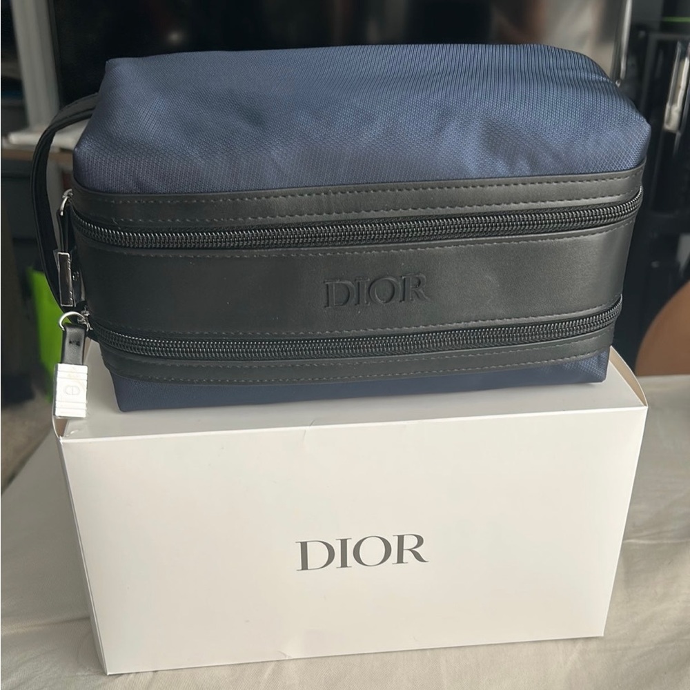 Dior cosmetic bag
